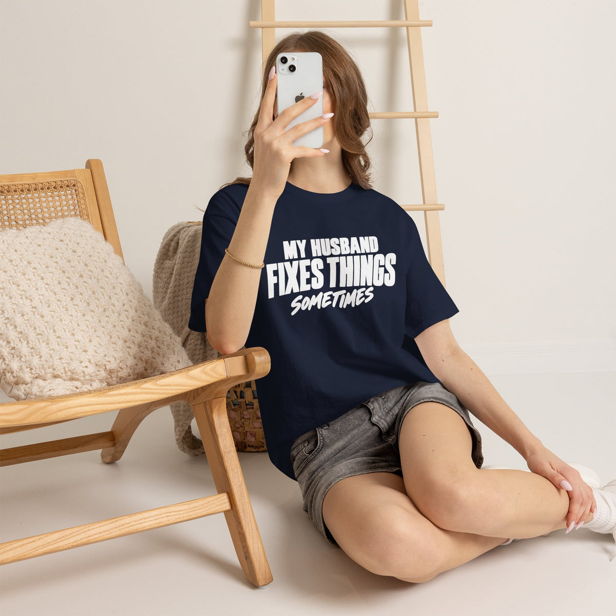 My Husband Fixes Things Sometimes T-Shirt
