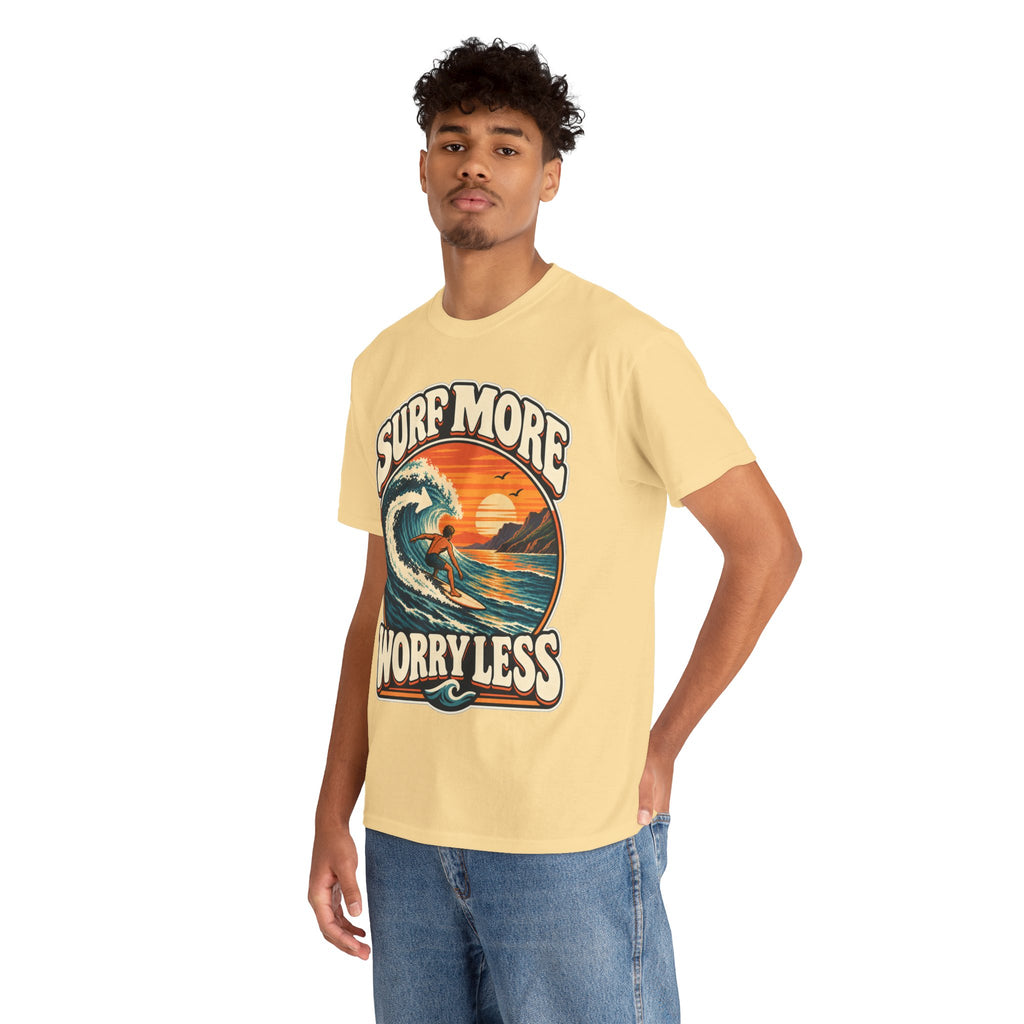 Surf More, Worry Less T-Shirt
