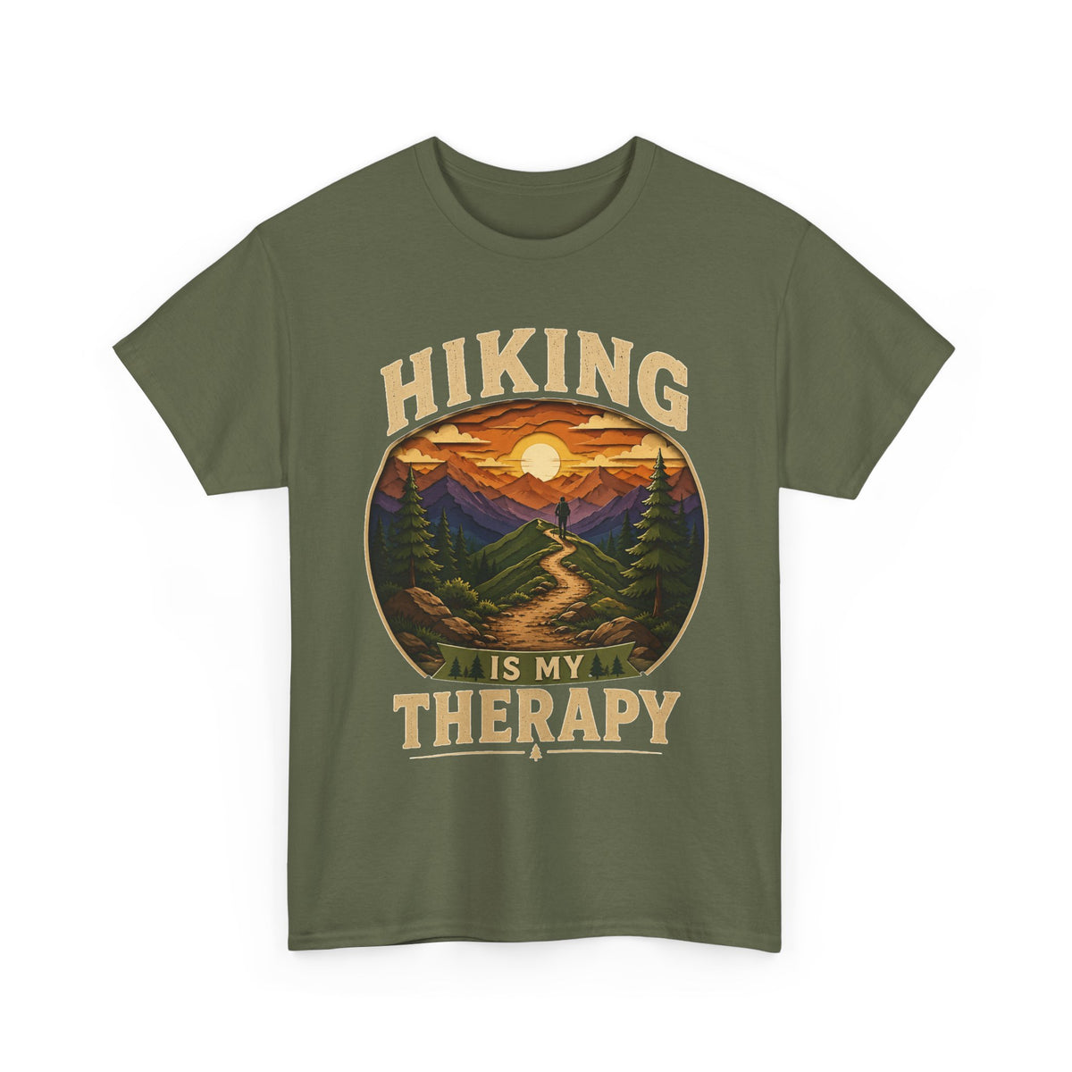 Hiking Is My Therapy T-Shirt
