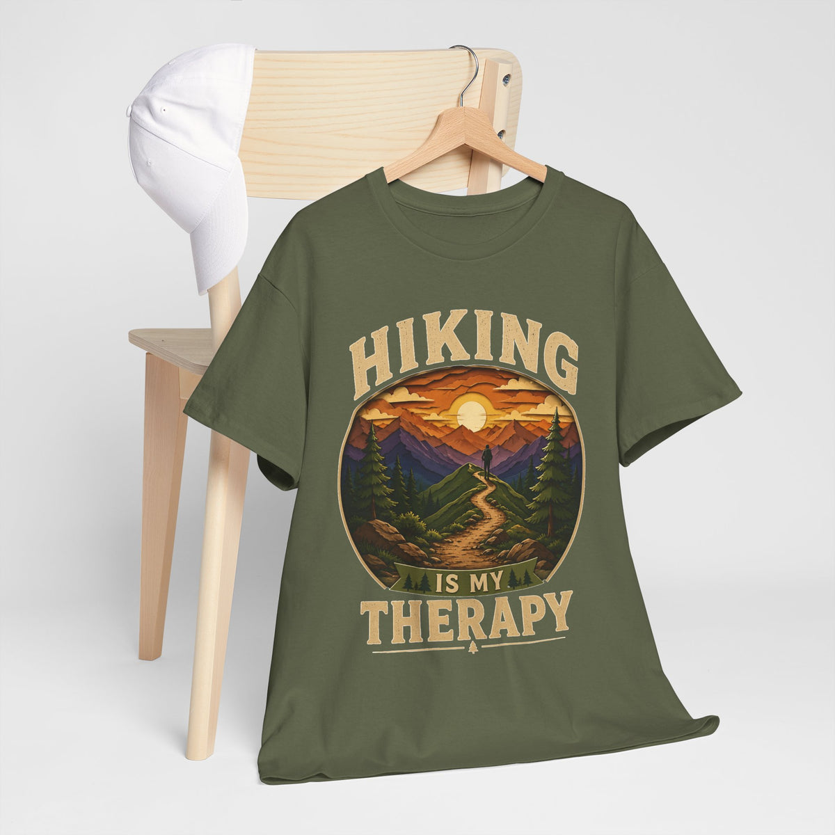 Hiking Is My Therapy T-Shirt