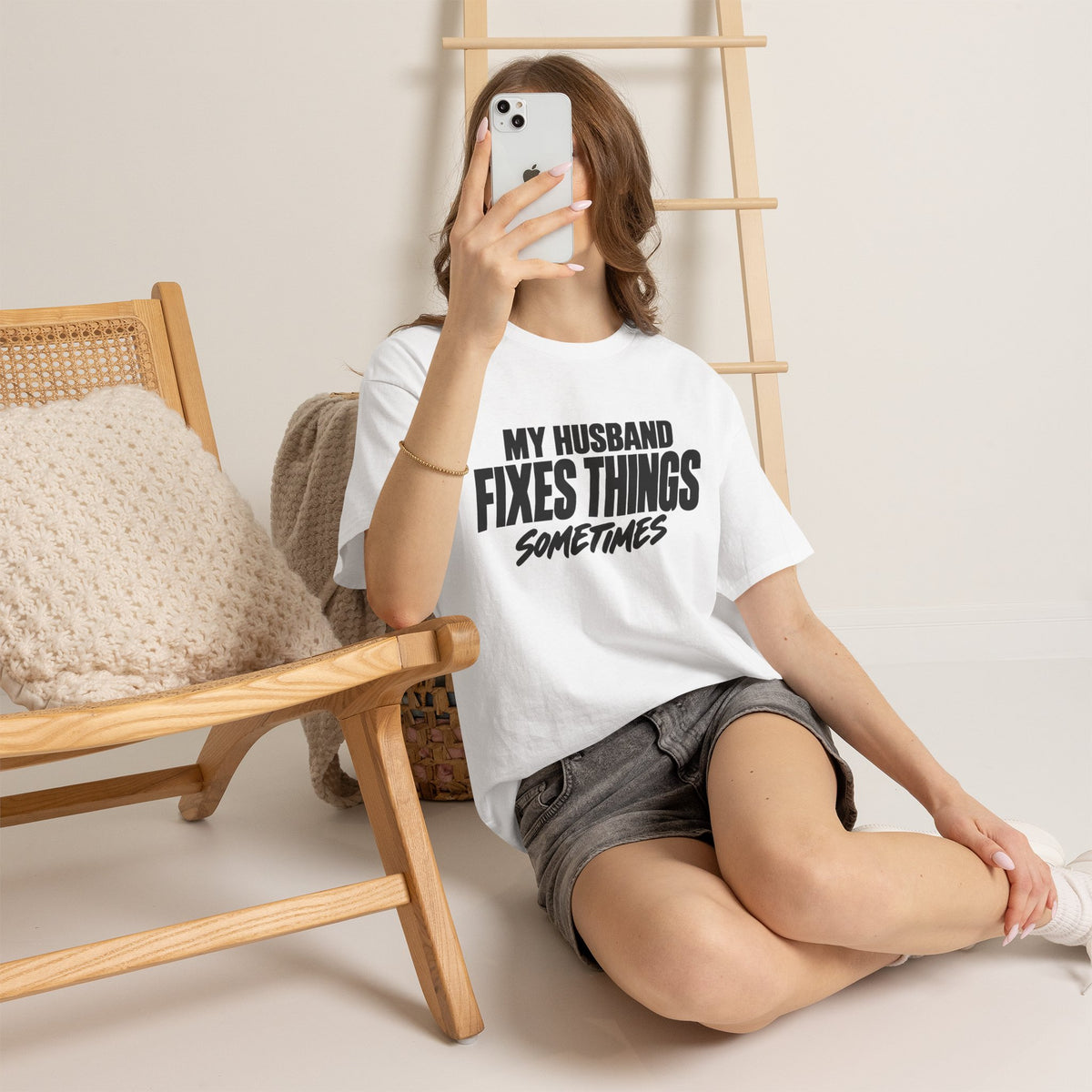 My Husband Fixes Things Sometimes T-Shirt