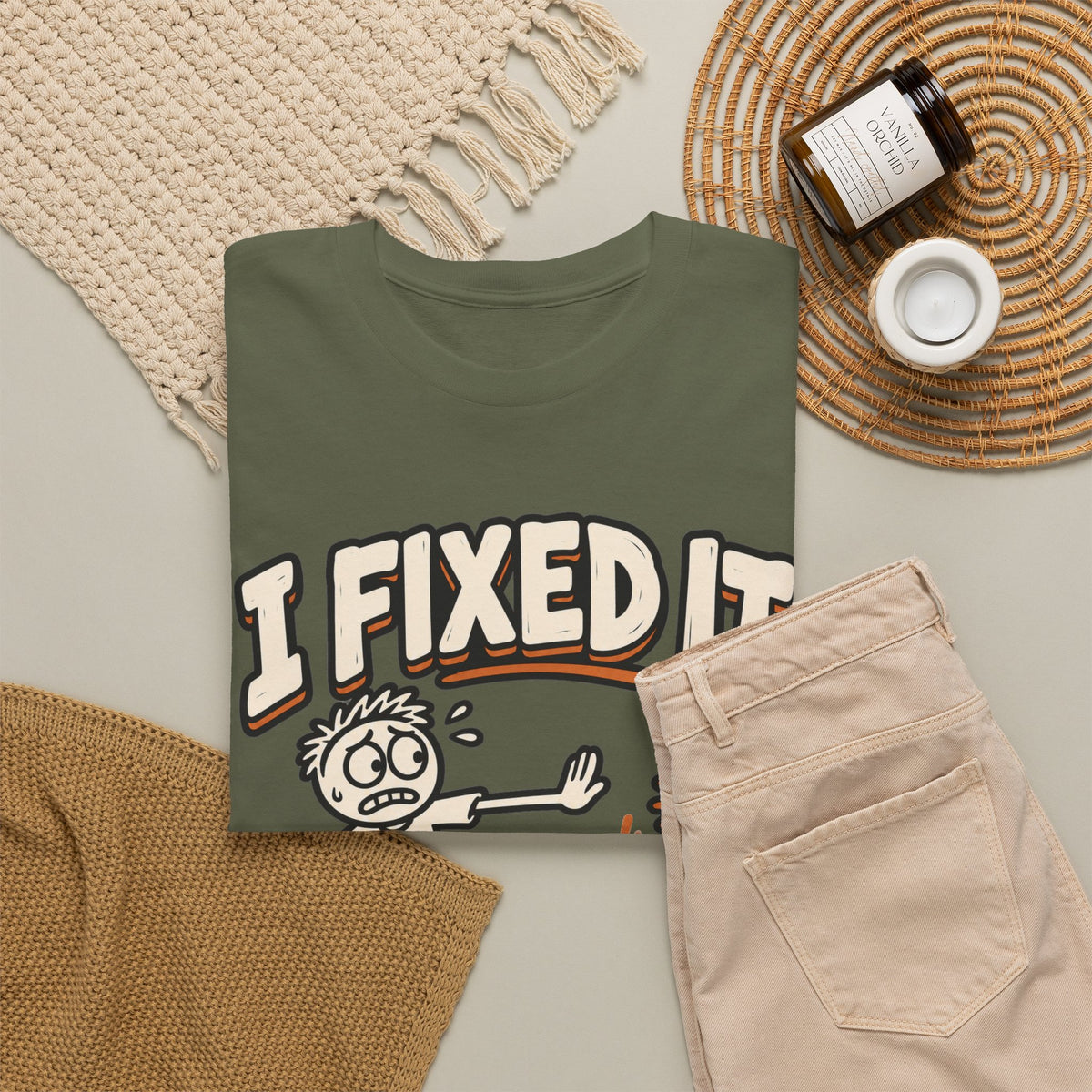 I Fixed It, Please Don't Touch Anything T-Shirt
